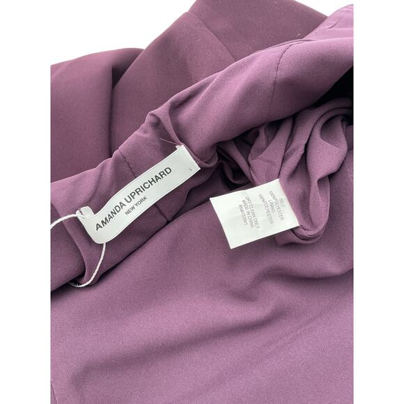 Amanda Uprichard Plum Mini Dress - Picture 4 of 4